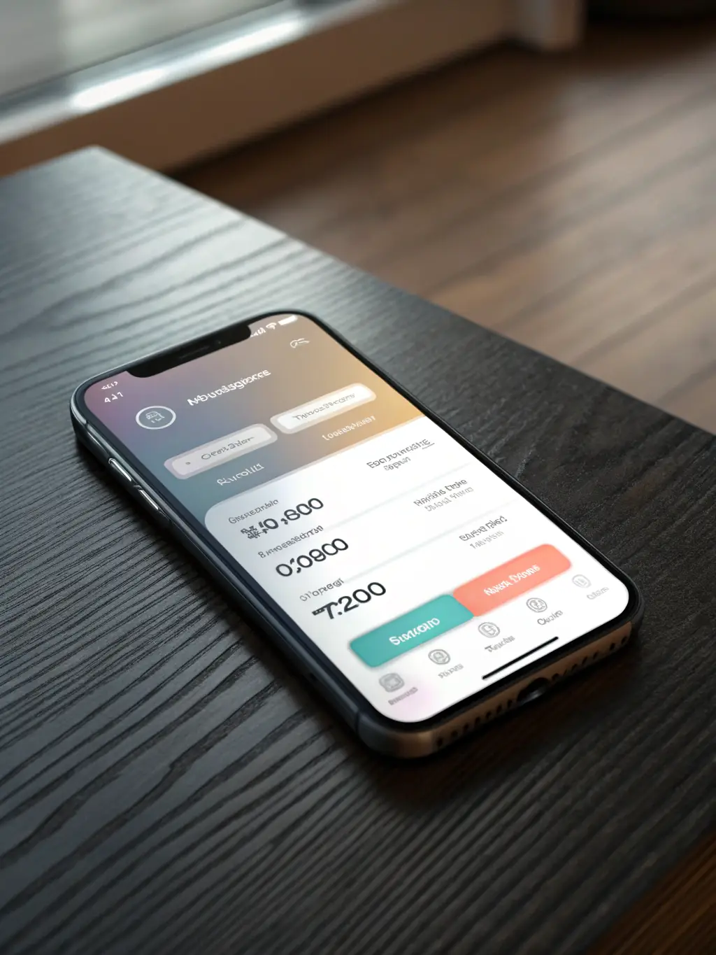 A vibrant image showcasing the Revolut app interface on a smartphone, highlighting its global money transfer feature. The background shows various international currencies.